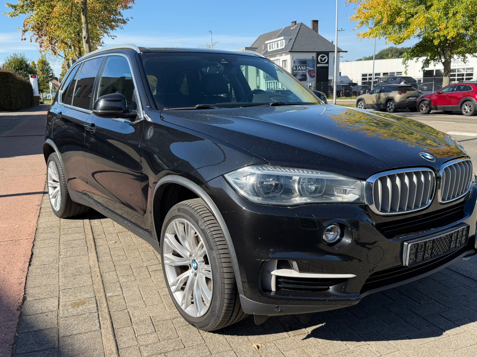 Bmw x5 2.0i hybride edrive 150.000km 2015 Full opties, Autos, Cuir, Achat, Entreprise, Entretenue par le concessionnaire