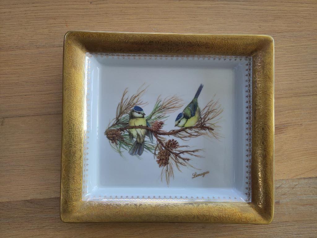 Bol carré G.C. Limoges France - Blue Tit, Enlèvement