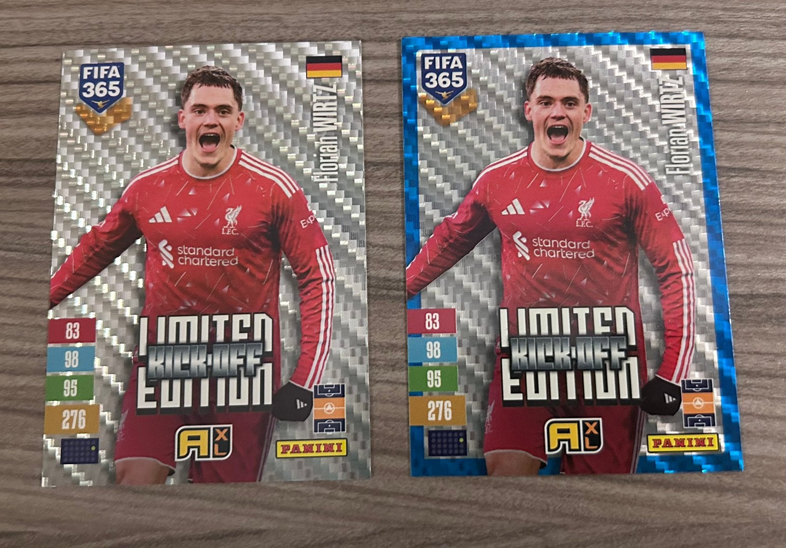 Panini Fifa 365 Adrenalyn 2027. Kickoff Florian Wirtz, Hobby en Vrije tijd, Ophalen of Verzenden, Nieuw, Meerdere plaatjes
