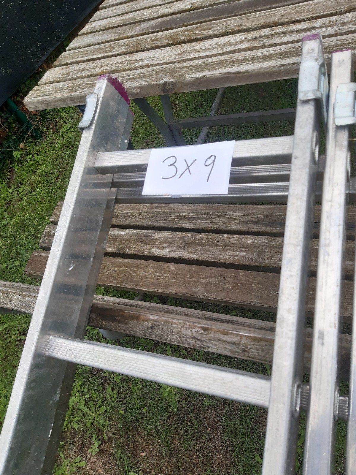 alu ladder 3x9, Ophalen of Verzenden