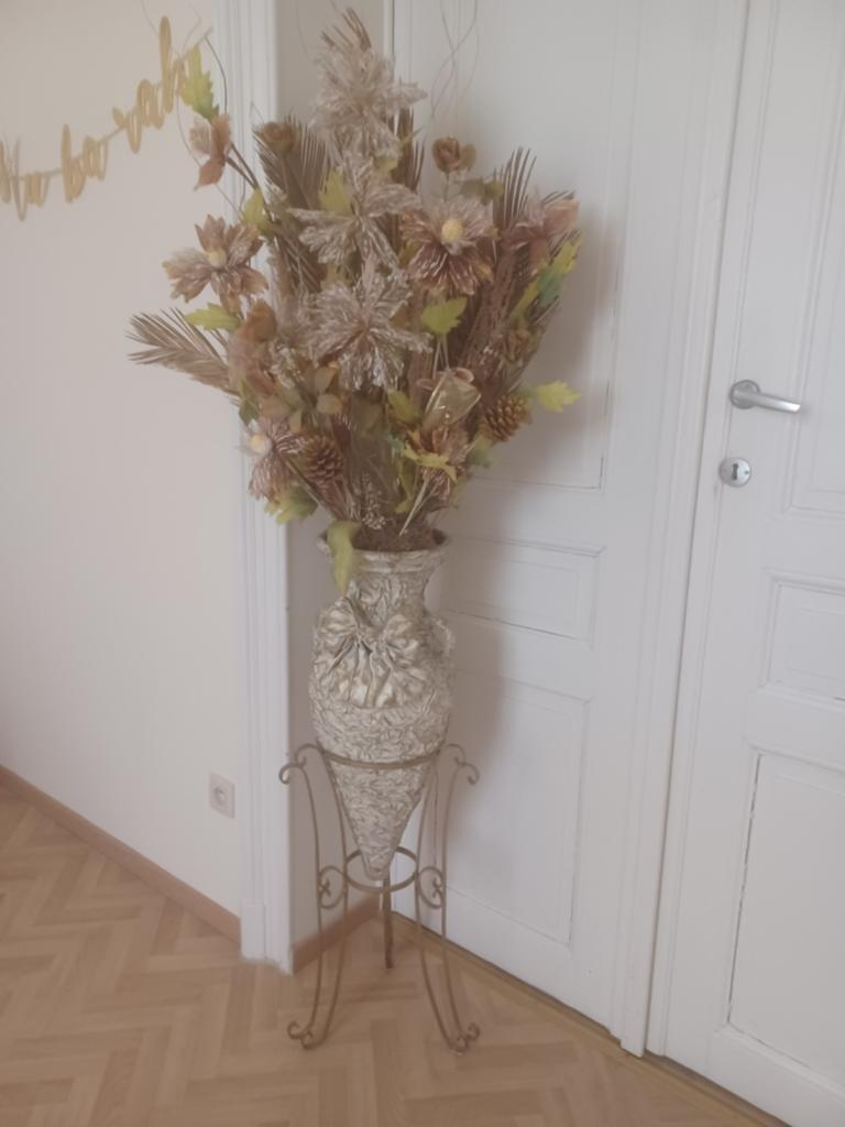 Vase  fleurs sèche, Enlèvement