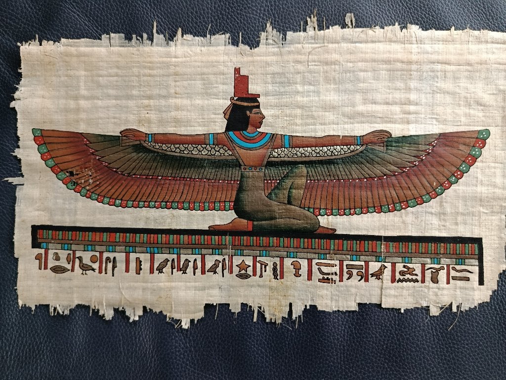Papyrus, Antiquités & Art, Art | Art non-occidental, Fait main, Autres types, Autres matériaux, Enlèvement
