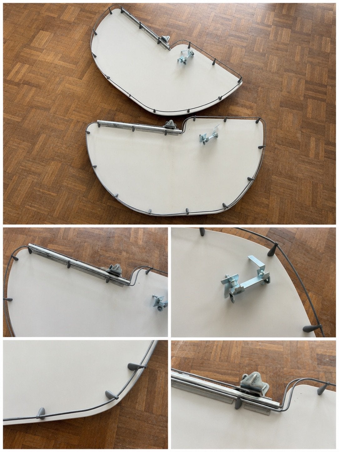 Étagères d’angle coulissantes IKEA – Complètes, Enlèvement, Comme neuf, Gris