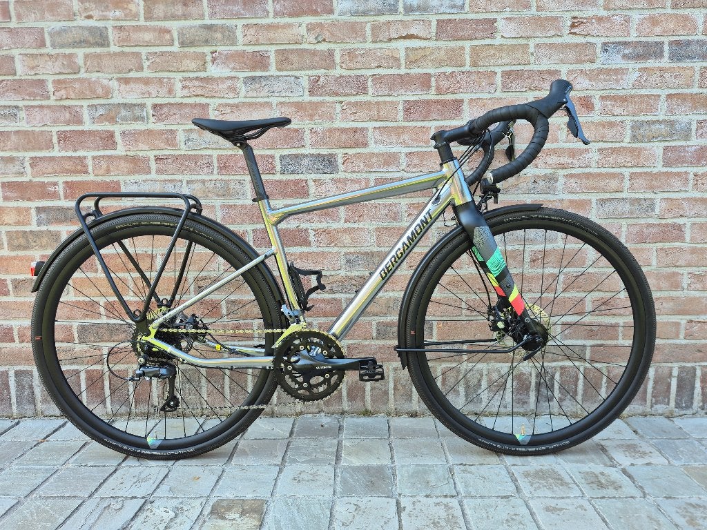 BERGAMONT GRANDURANCE RD 3 SILVER - maat 49, Fietsen en Brommers, 28 inch, Aluminium, 49 tot 53 cm, Zo goed als nieuw
