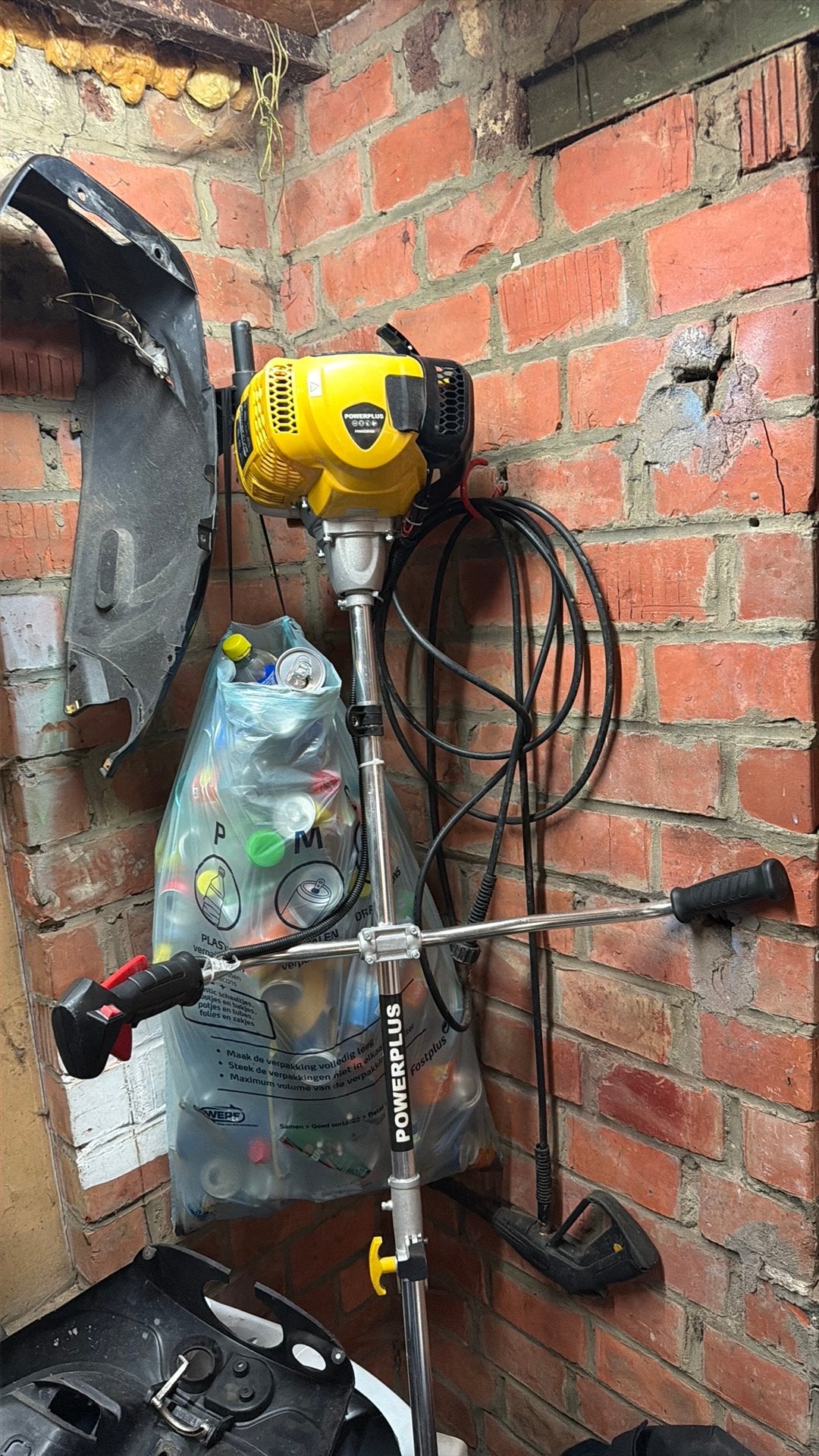 powerplus bosmaaier, Tuin en Terras, Ophalen of Verzenden, Zo goed als nieuw