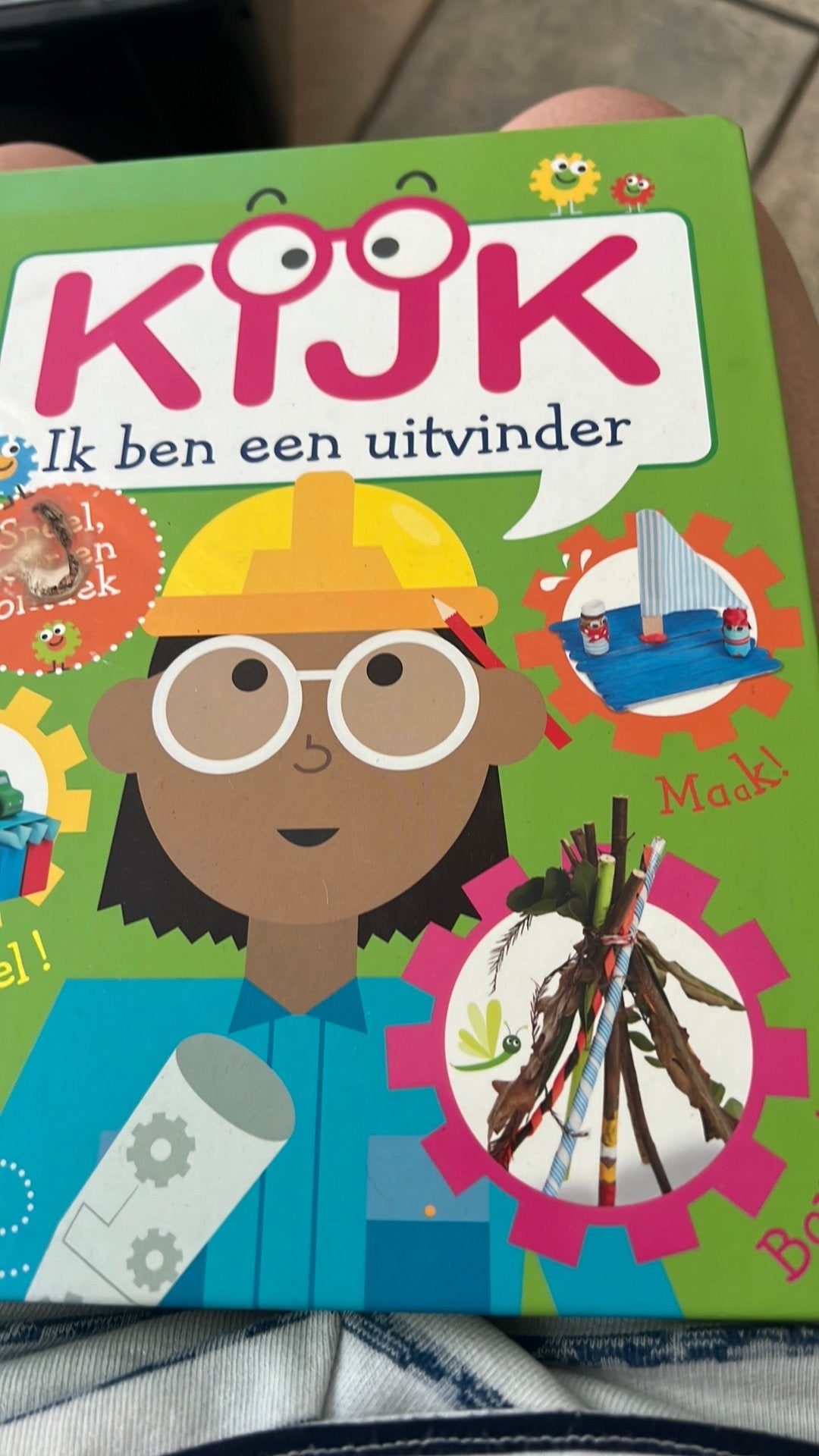 Kijk, ik ben een uitvinder, Ophalen