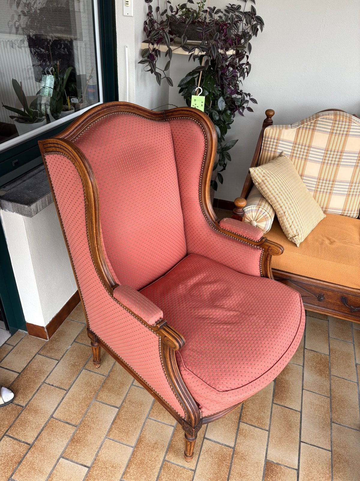 2 Bergere stoelen, Ophalen of Verzenden, Gebruikt