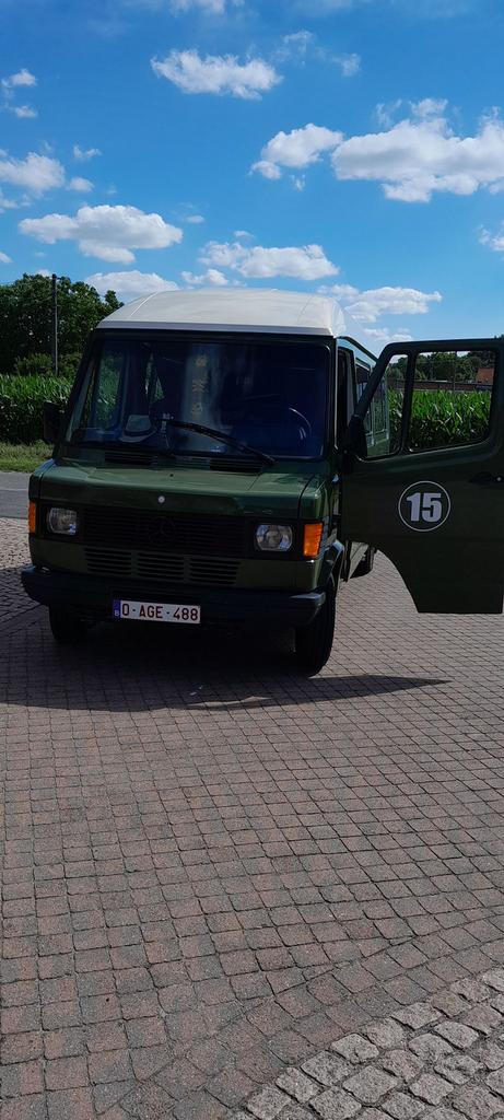 Oldtimer mercedes mobilhome te koop, Buscamper of Camperbus, Tot en met 2, Mercedes-Benz, Diesel