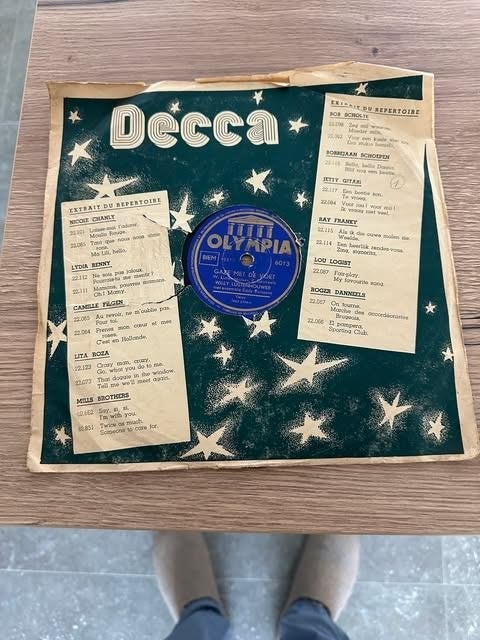 vinyl Olympia Jeet Zitten, Ophalen of Verzenden, Gebruikt, Overige soorten