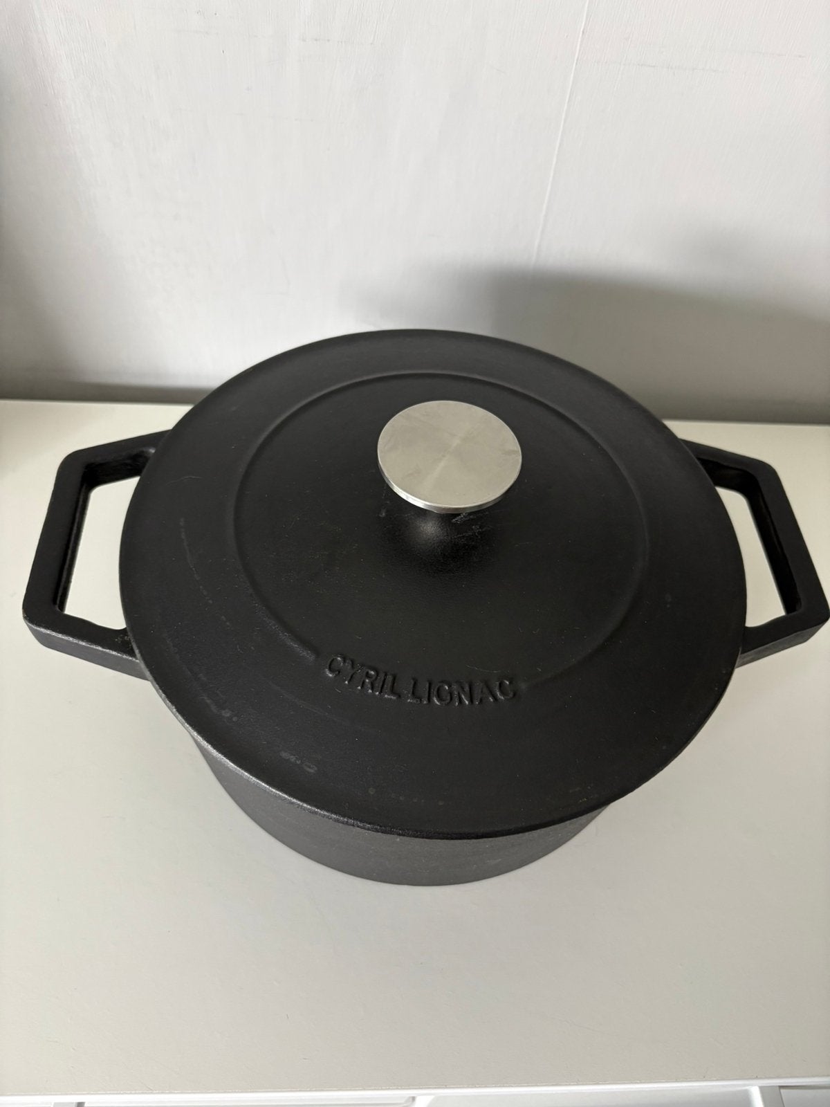 CYRIL LIGNAC gietijzeren braadpan, Ophalen of Verzenden, Zo goed als nieuw, Gietijzer, Braadpan
