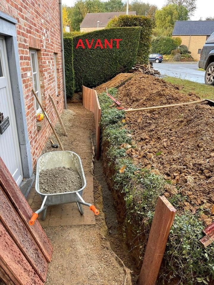 Entretien et création de jardin, Enlèvement