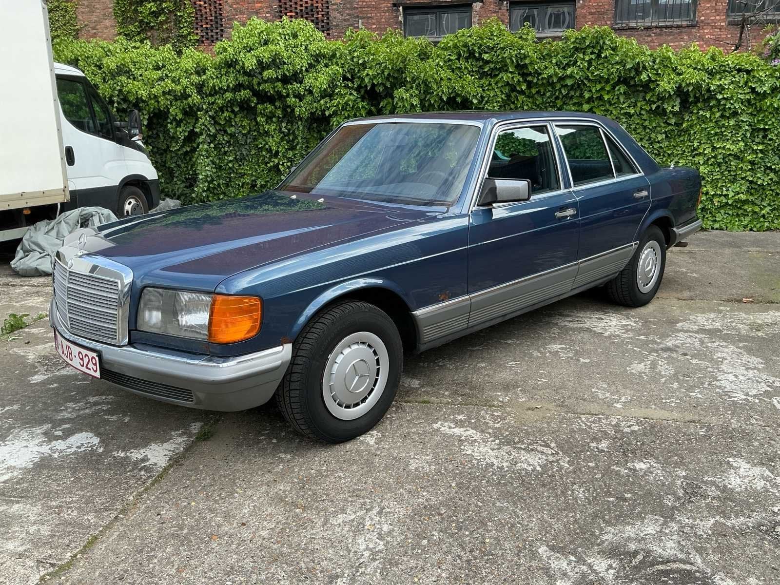 Mercedes W126 380SE Oldtimer, Auto's, Automaat, Mercedes-Benz, Bedrijf, Berline