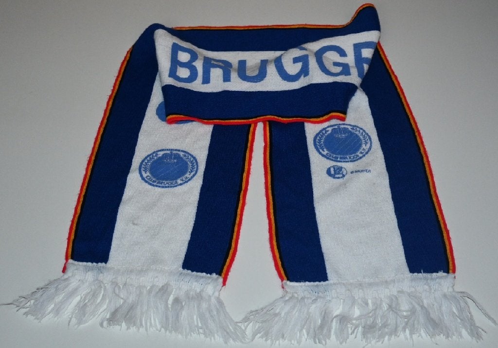 Club Brugge K.V. / Oude sjaal, Verzamelen, Verzenden, Gebruikt, Vaantje of Sjaal