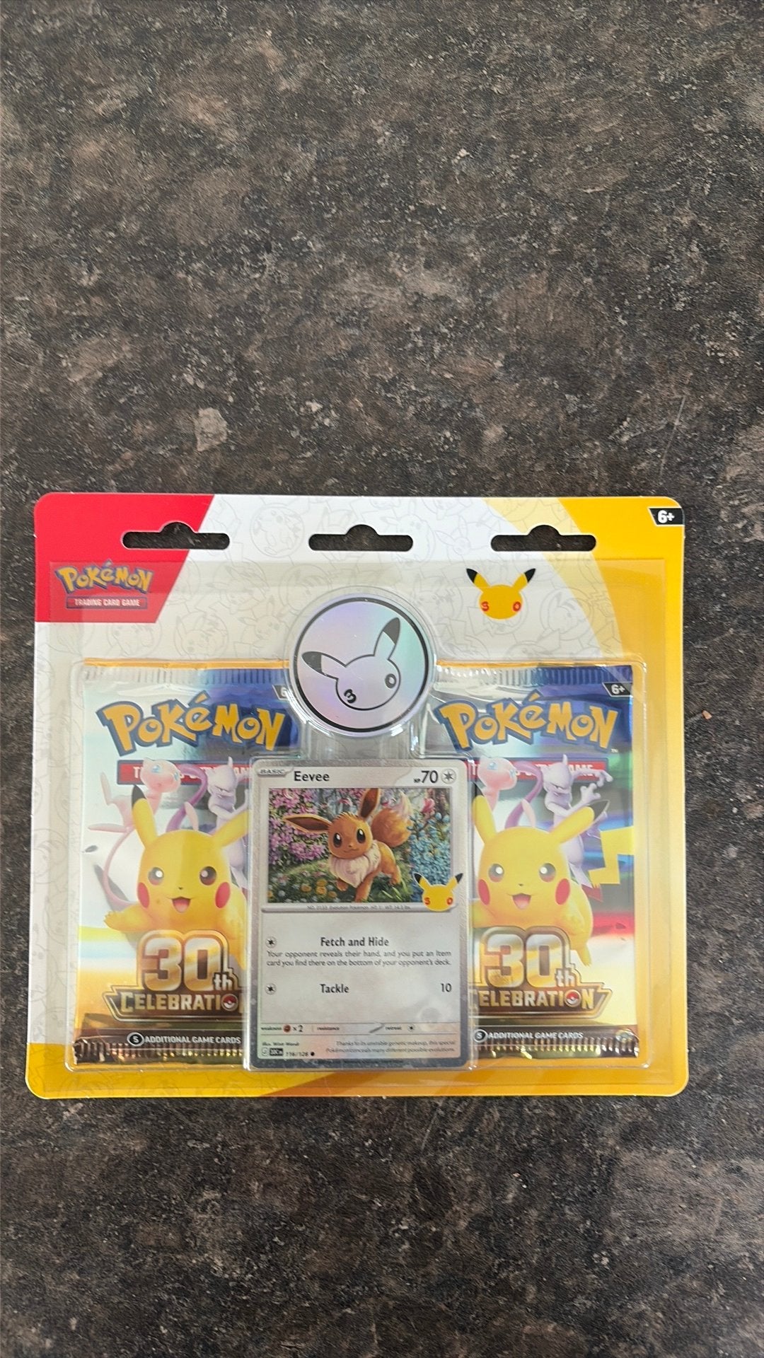 2 pack blister pokemon 30 jaar, Ophalen of Verzenden, Nieuw