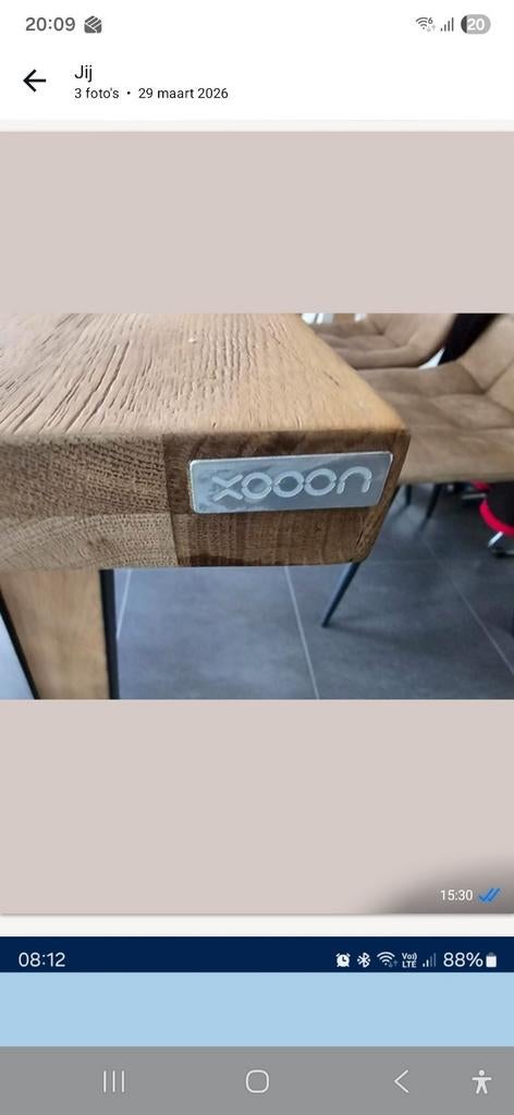Table de salle à manger XOOON 1,00 x 1,80, Maison & Meubles, Tables | Tables à manger, Enlèvement