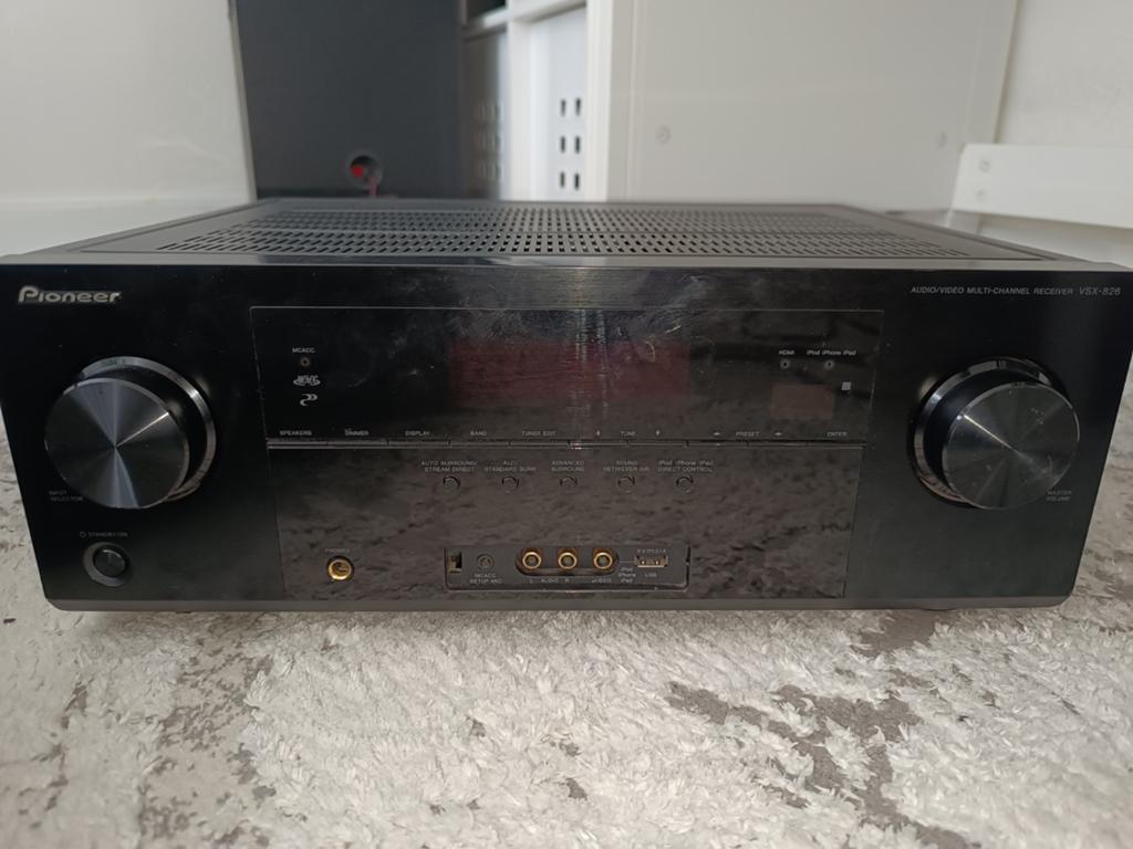 Pioneer VSX-826, Enlèvement, Pioneer