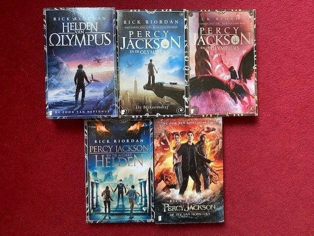 RICK RIORDAN DIVERSE DELEN TE KOOP IN GOEDE STAAT, Boeken, Ophalen of Verzenden