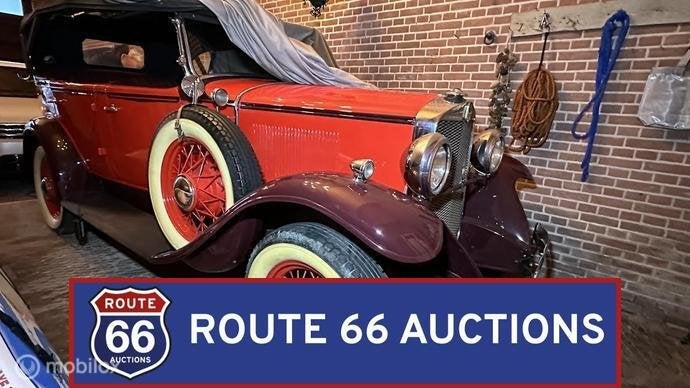 Graham-Paige Phaeton | 1930 | Route 66 Auctions, Autres marques, Achat, Entreprise, Boîte manuelle