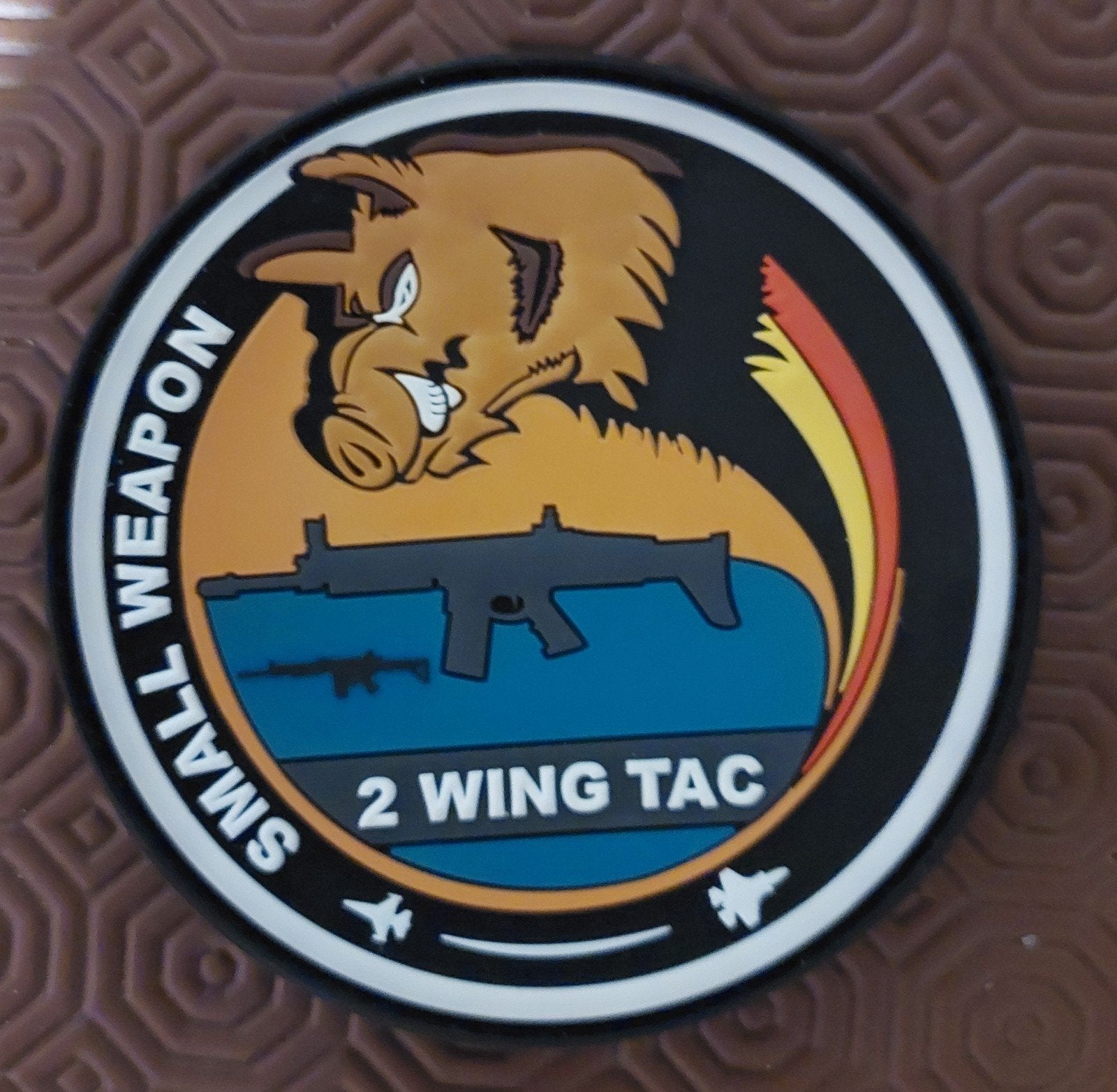 badge section petite armes 2 wing tac, Collections, Enlèvement ou Envoi, Armée de l'air, Emblème ou Badge