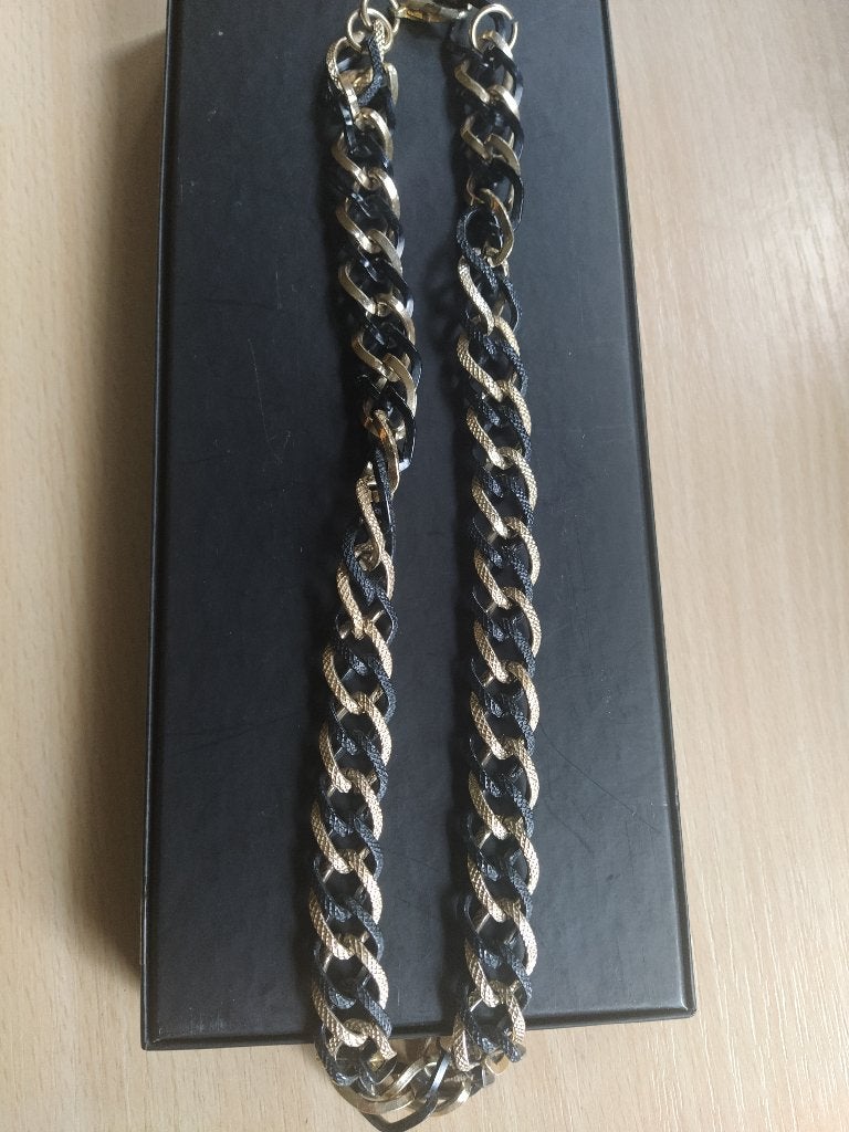 juweeltjes - faux bijoux + juwelenhouder, Ophalen of Verzenden, Gebruikt, Blauw, Overige materialen