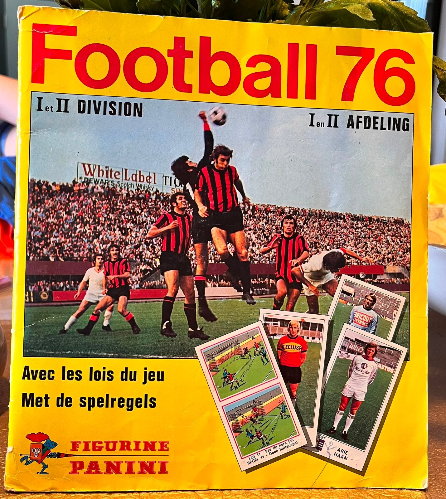 Panini Football België 1976 stickerboek, Verzamelen, Ophalen of Verzenden, Zo goed als nieuw