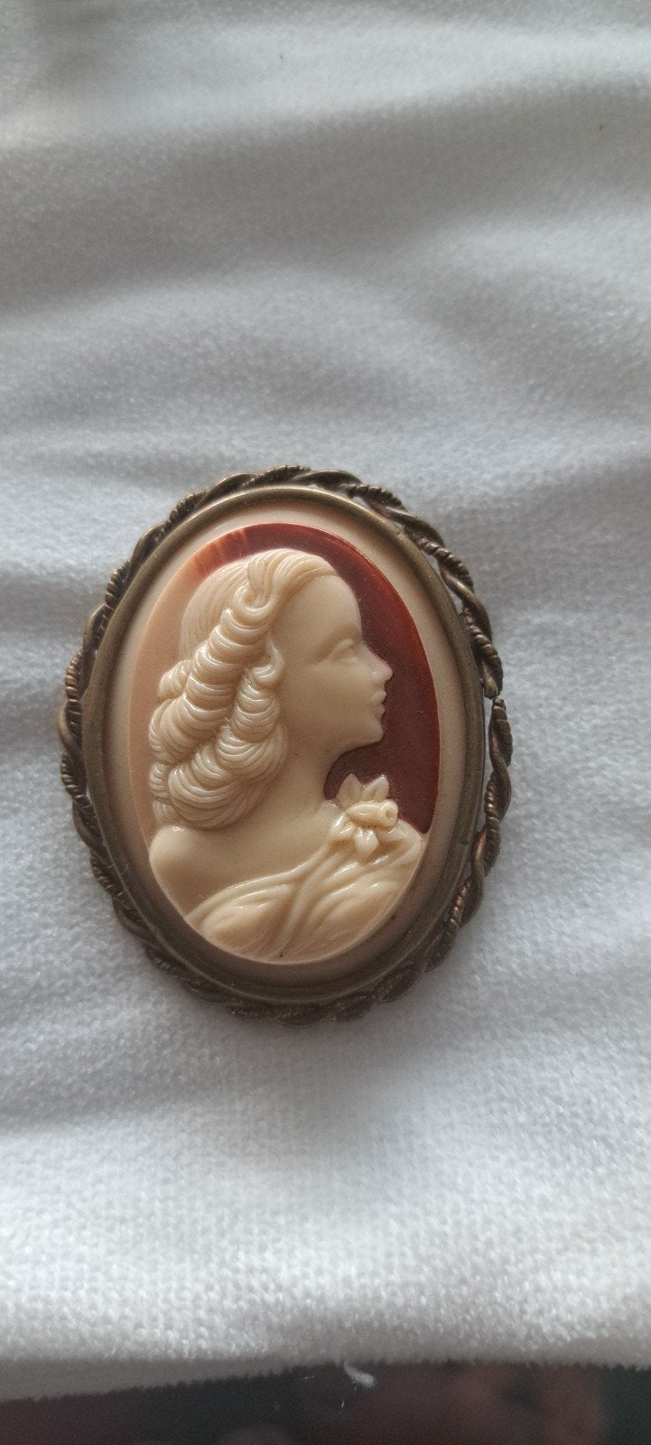 Broche met camee van CZ, Ophalen of Verzenden