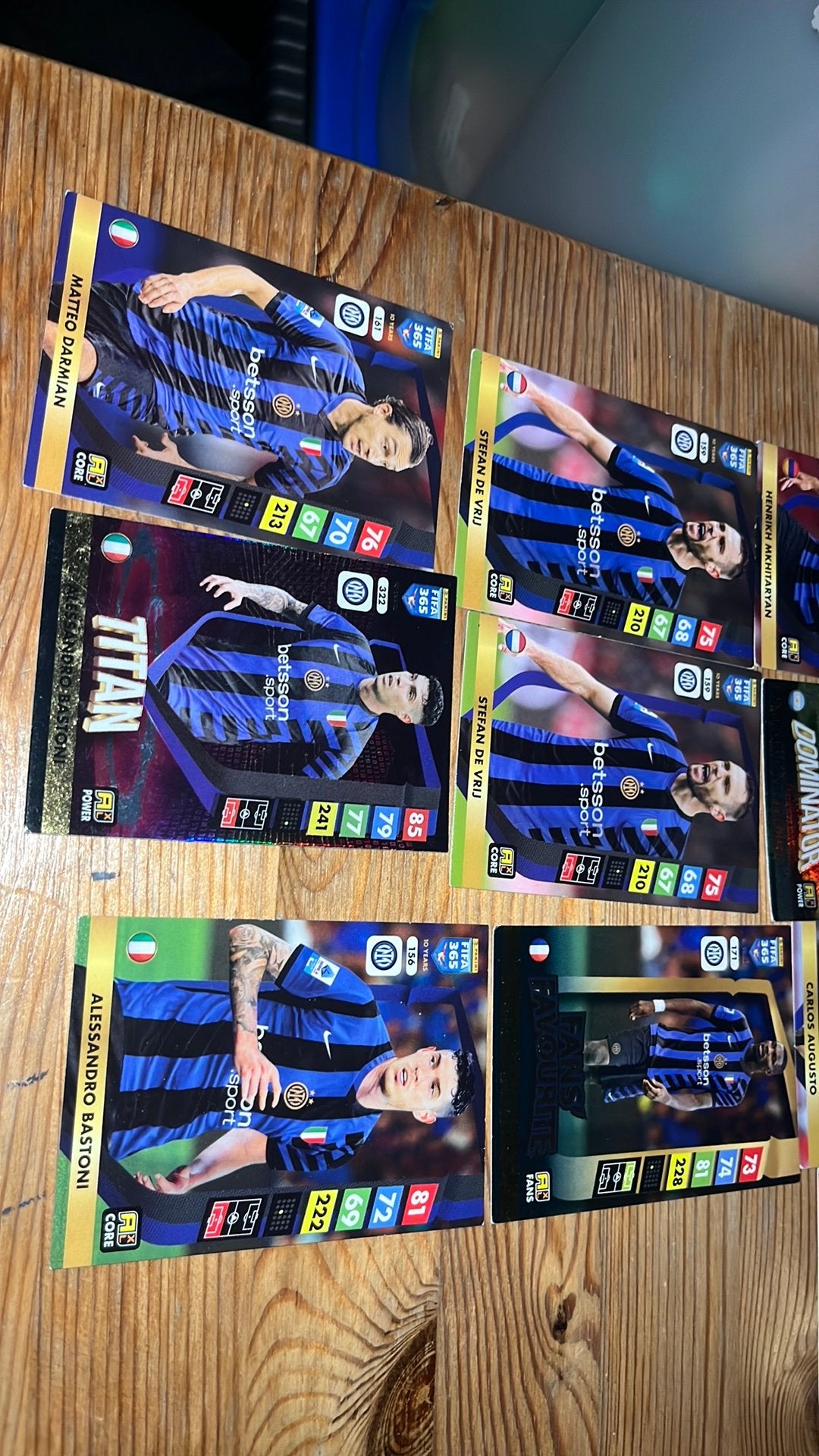Voetbalkaarten, Ophalen, Nieuw, Meerdere kaarten, Foil