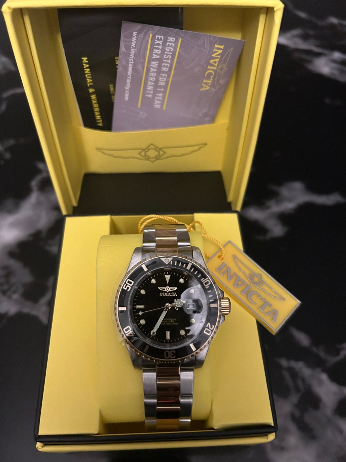 Montre Invicta, Handtassen en Accessoires, Horloges | Heren, Overige merken, Staal, Staal, Polshorloge