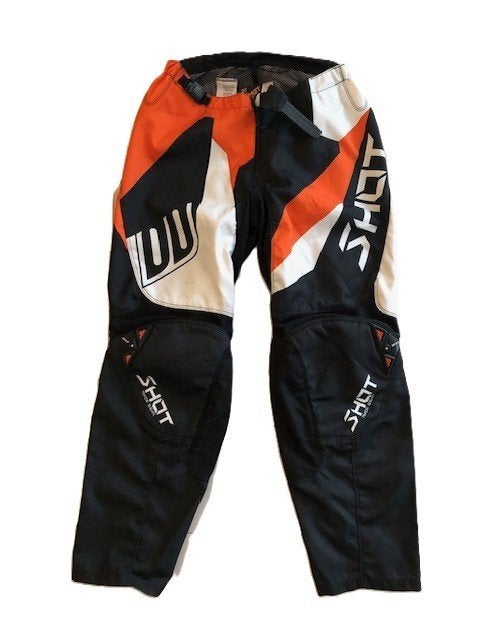 Pantalon de moto SHOT Rice Gear taille 32 (M), Seconde main, Vêtements de motocross, Enlèvement ou Envoi, Hommes