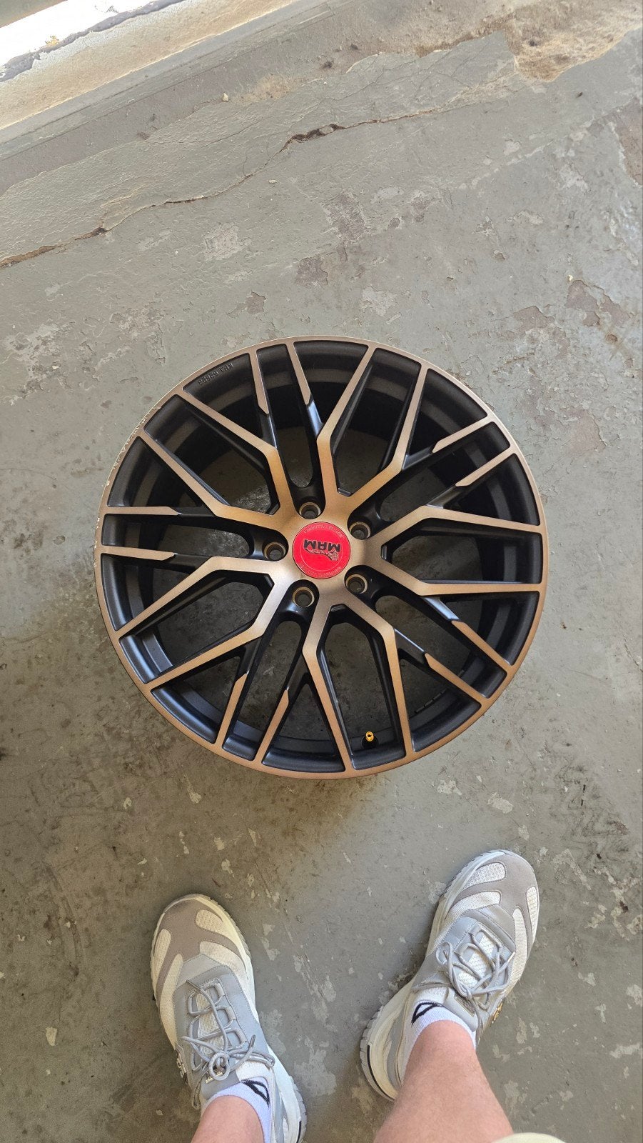mam velgen 19 inc 5x114.3, Auto-onderdelen, Ophalen, Gebruikt