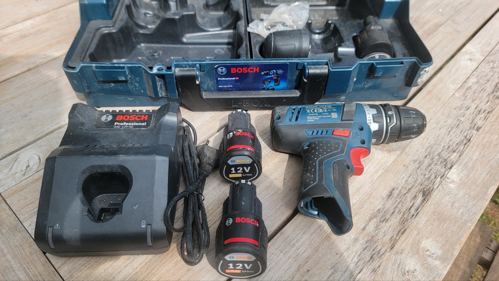 Bosch Professional 12V-15 System FlexiClick, Enlèvement, Remplie, Utilisé