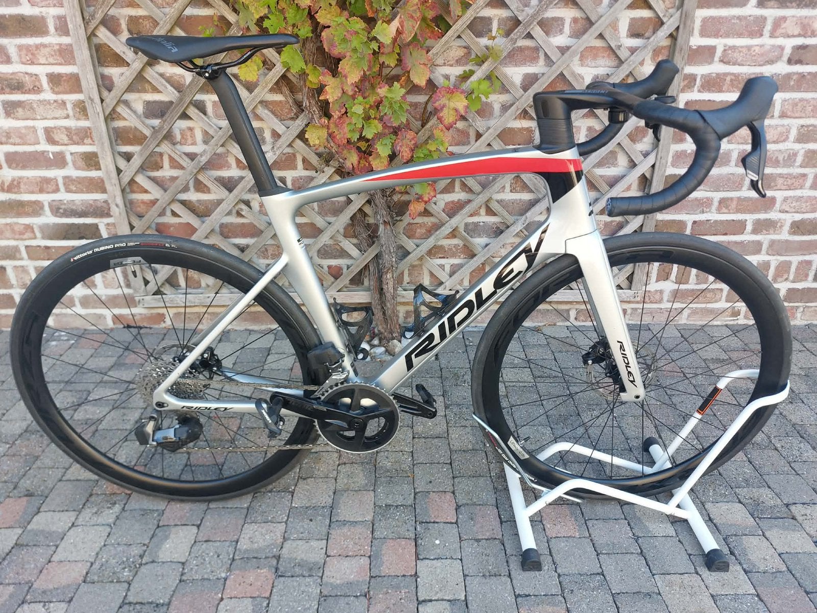 Ridley Noah Disc Rival Etap, Fietsen en Brommers, 28 inch, Gebruikt, Carbon, Schijfrem