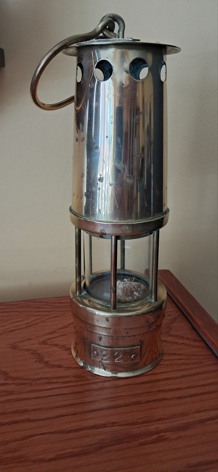 LAMPE DE MINEUR 22, Antiquités & Art, Enlèvement