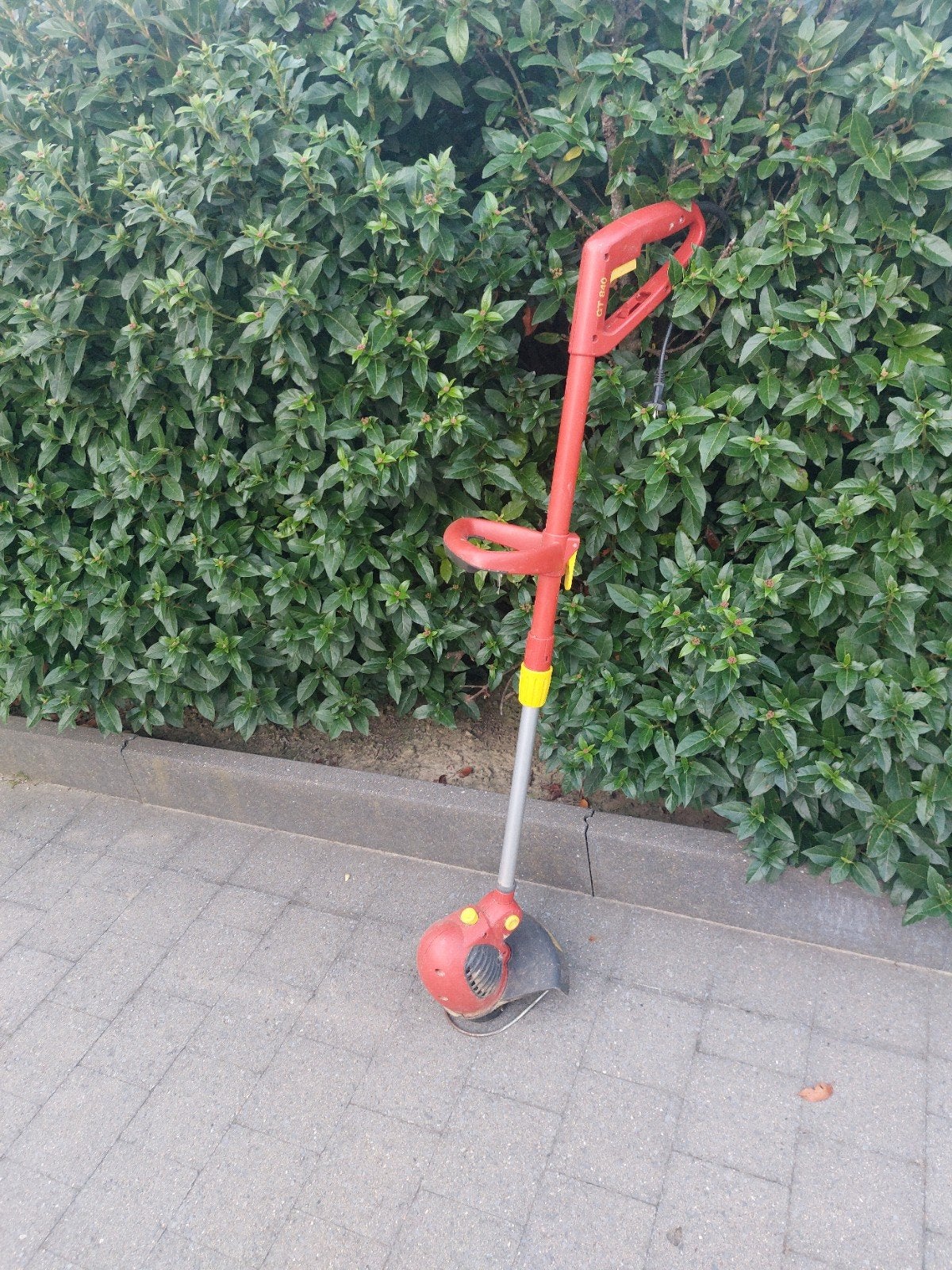 elektrische kantensnijder, Ophalen