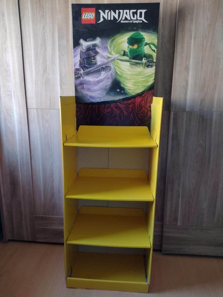 Kartonnen Lego Ninjago display, Collections, Enlèvement, Comme neuf