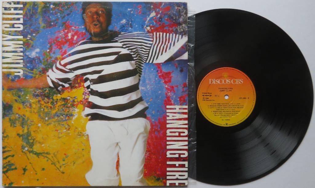 Jimmy Cliff - Hanging fire. Lp, Gebruikt, 1980 - 1989, Ophalen of Verzenden, 12 inch