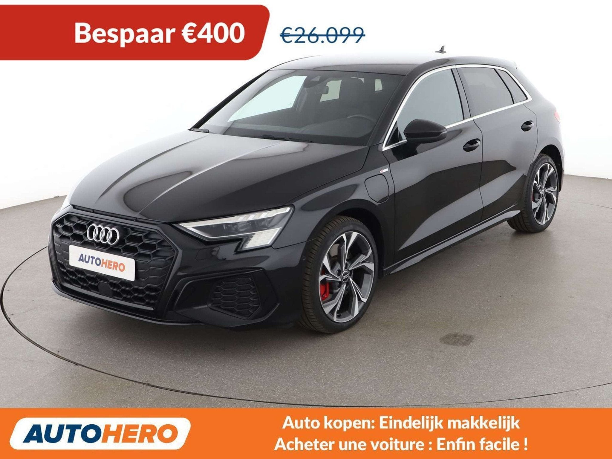 Audi A3 45 TFSIe S line (année de construction 2022), Autos, Audi, Achat, Euro 6, Noir, Automatique