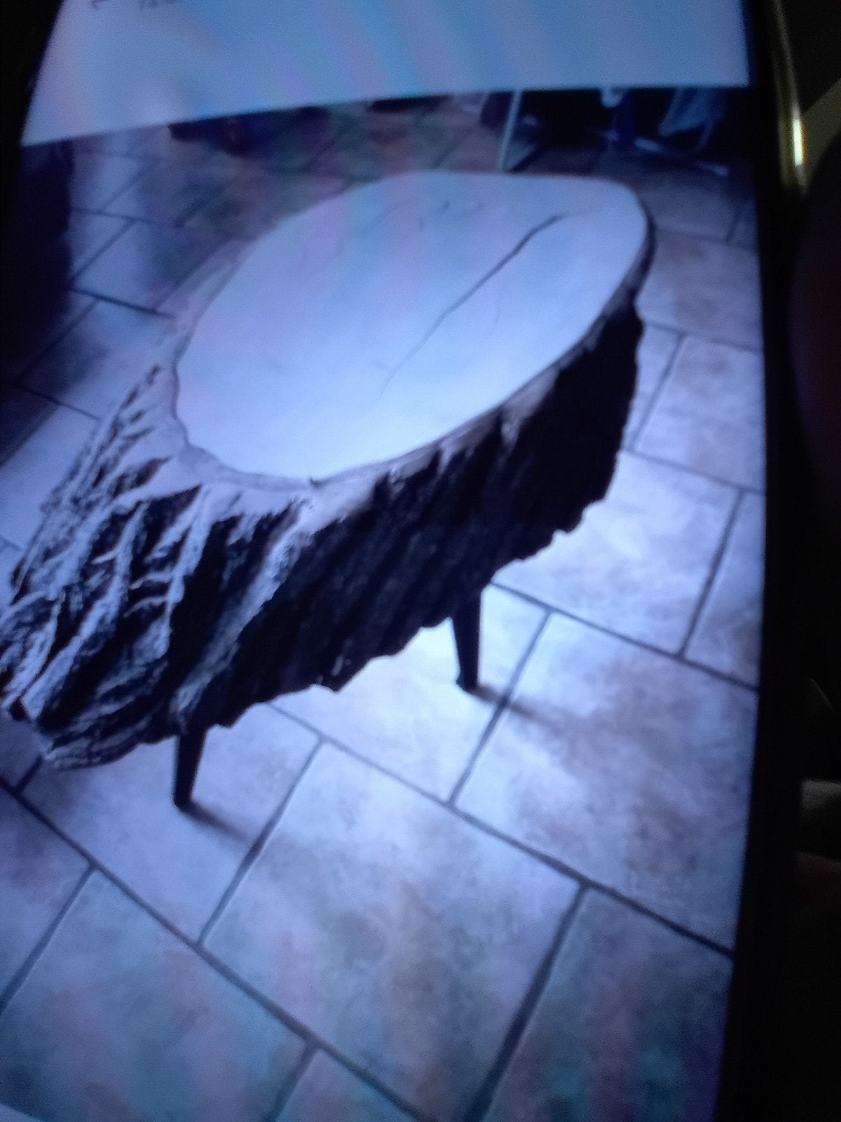 table en chêne, Maison & Meubles, Enlèvement, Utilisé, Chêne, Ovale