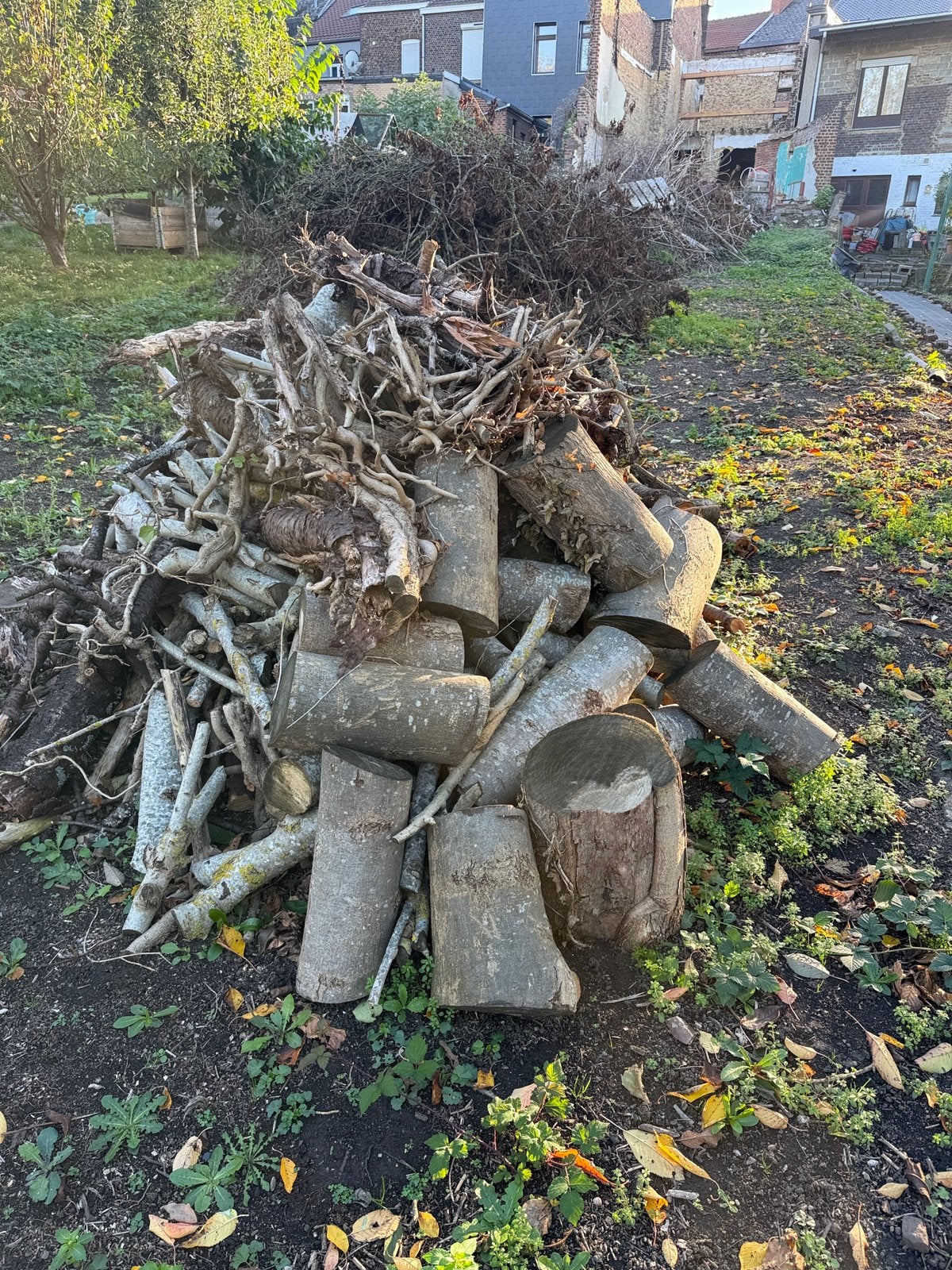 Bois a donner, Ophalen