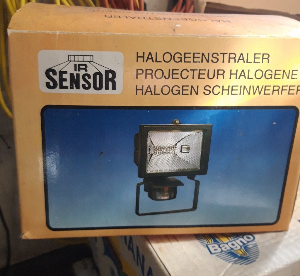 HALOGEENSTRALER, Ophalen, Kunststof, Overige typen, Nieuw