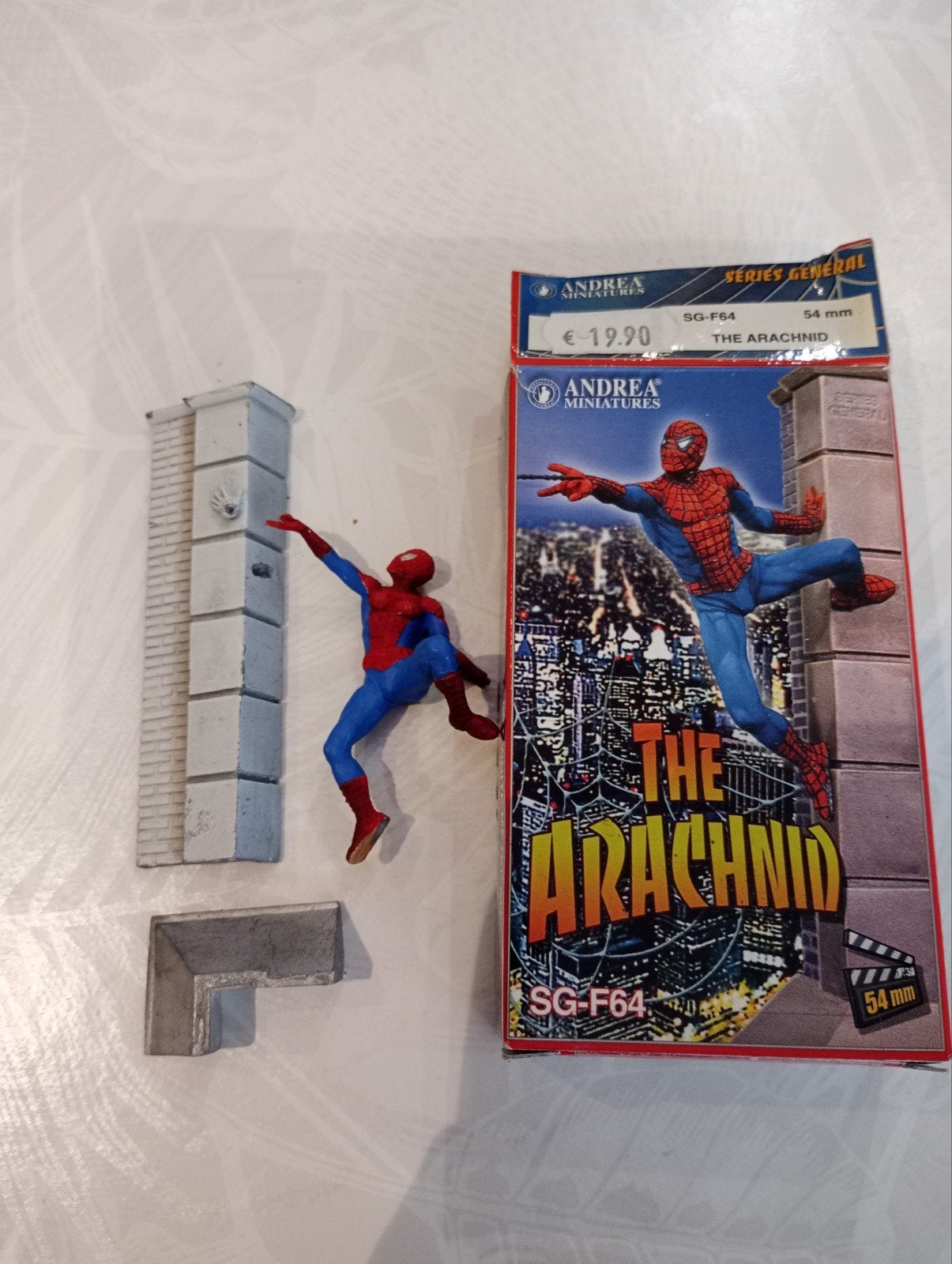 Figurine Métal 54mm Spider-Man "The Arachnid" (Andrea Miniat, Enlèvement ou Envoi