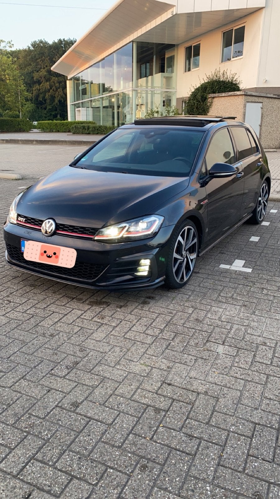 VW GOLF GTI, Auto's, Volkswagen, Stof, 169 kW, Zwart, 5 deurs