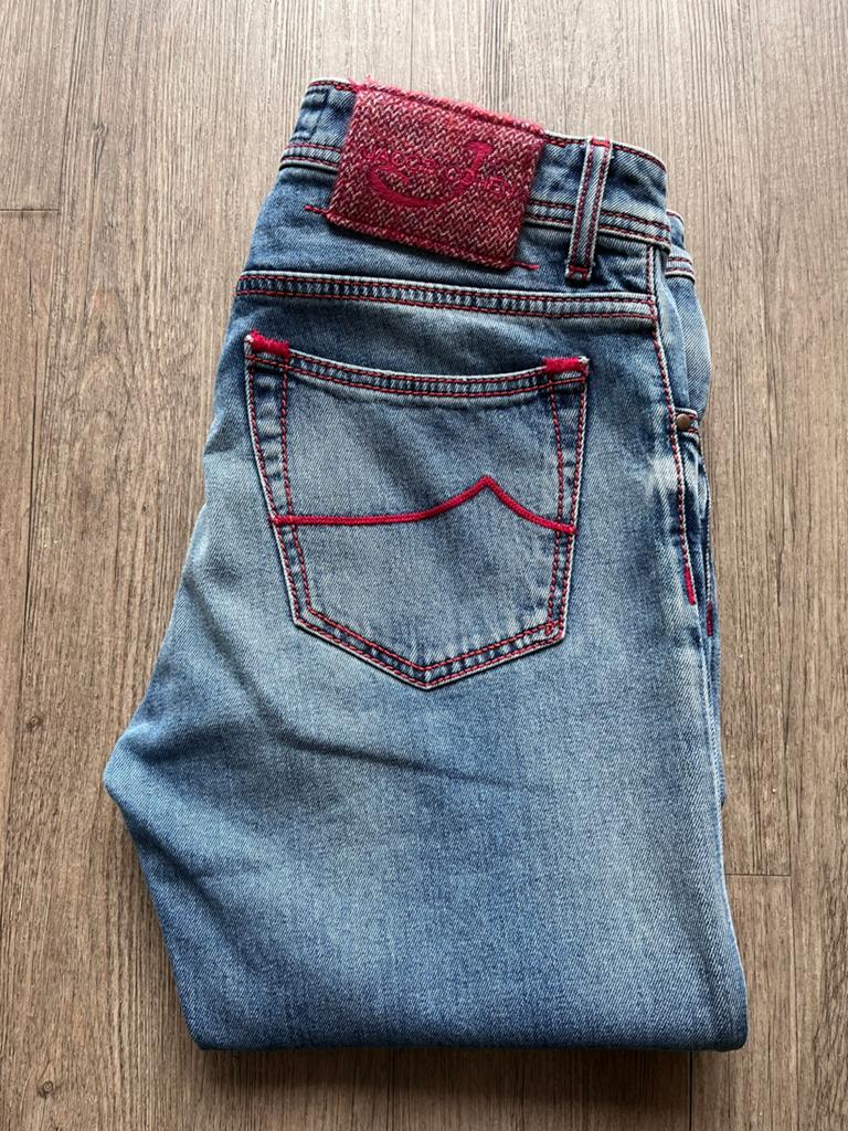 Jacob Cohen jeans size 33 type J622 comfort, Kleding | Heren, Ophalen of Verzenden, Zo goed als nieuw, Blauw, W33 - W34 (confectie 48/50)