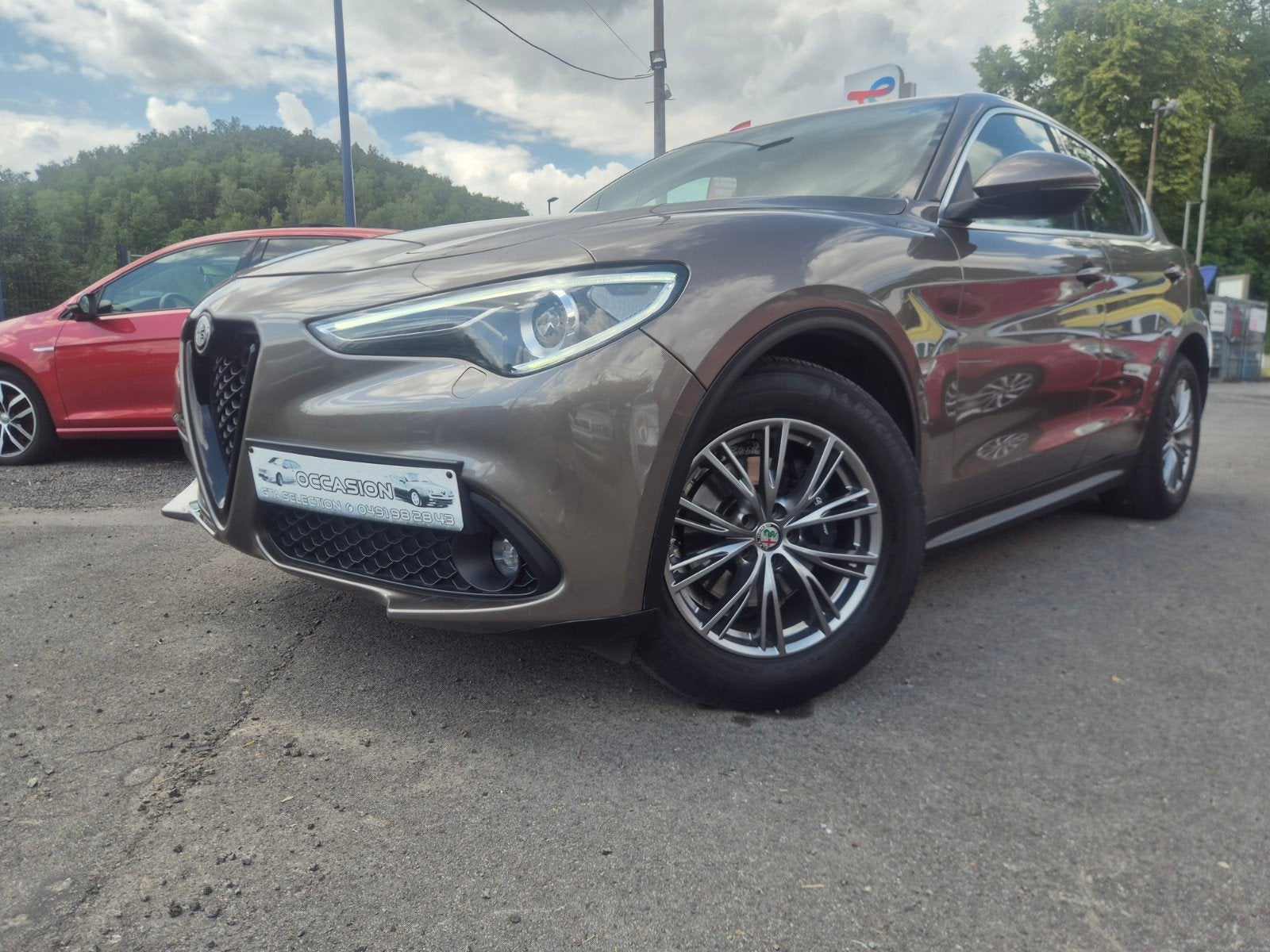 ALFA ROMEO STELVIO A SAISIR CE MAGNIFIQUE SUV, Achat, Entreprise, Carnet d'entretien, Noir