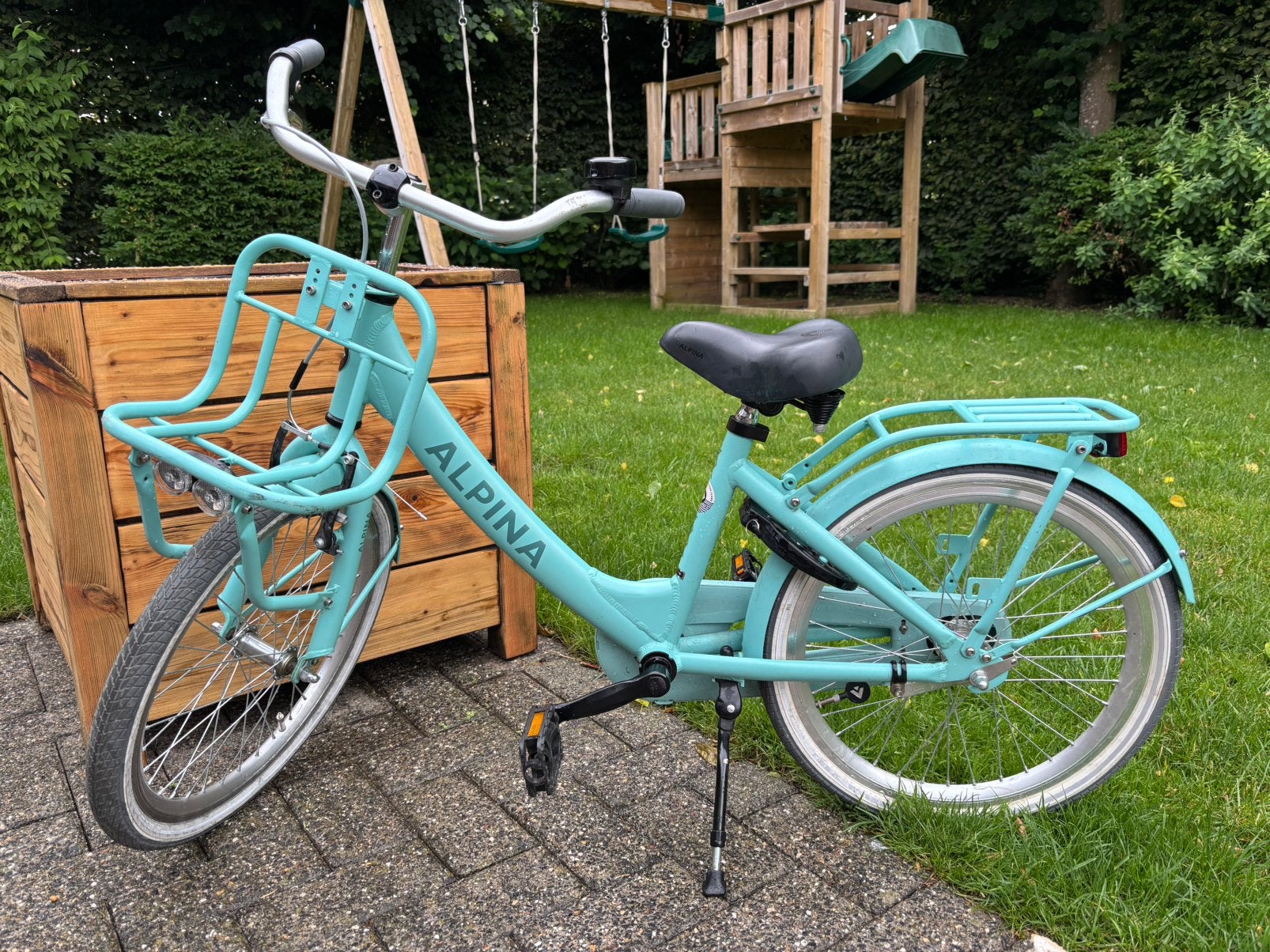 Meisjesfiets Alpina Clubb M20 inch - Soft Mint Matt, Ophalen, Zo goed als nieuw