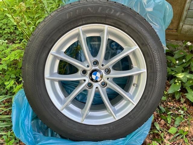 Nieuwe Dunlop Zomerbanden met originele BWM velgen, Auto-onderdelen, Banden en Velgen, Ophalen, Velg(en), Nieuw, 17 inch