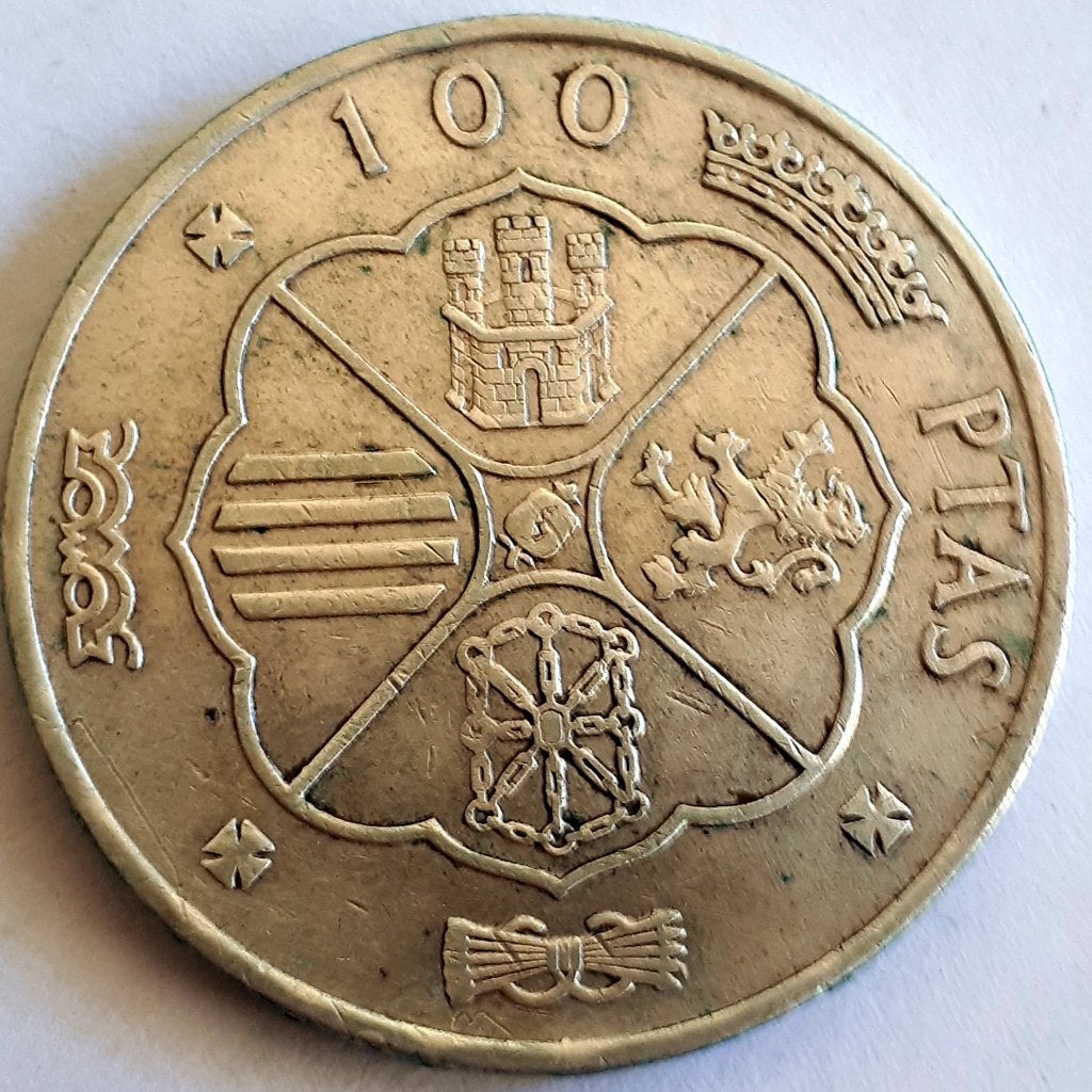 ESPAGNE : 100 PESERTAS 1966 KM 797 Argent, Enlèvement ou Envoi, Autres pays, Monnaie en vrac, Argent