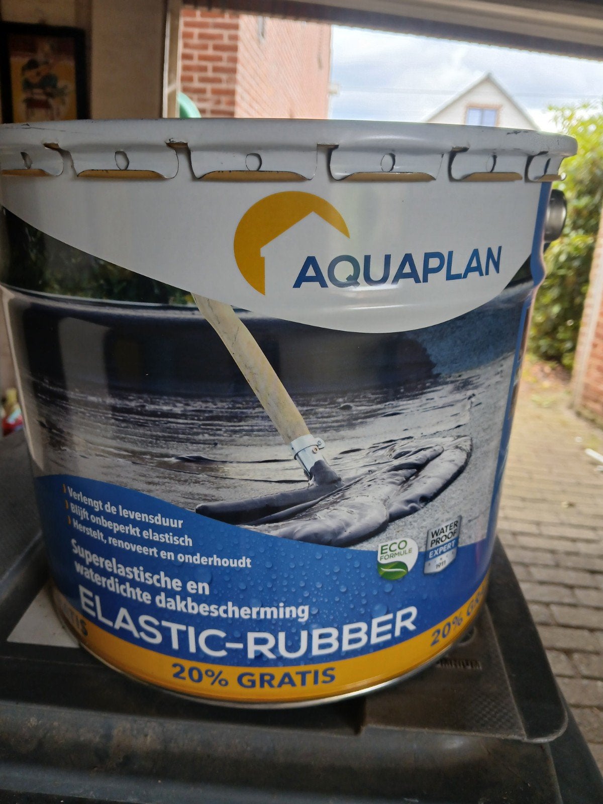 Pot en plastique et caoutchouc Aquaplan 12 kg, Bricolage & Construction, Enlèvement, Neuf