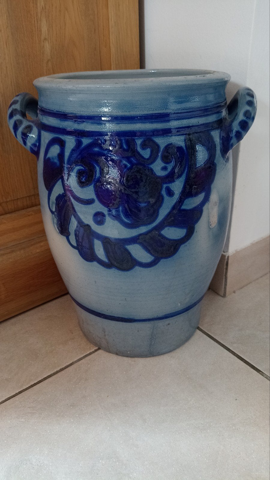 Keulse pot/ kruik H36 cm, Tuin en Terras, Ophalen