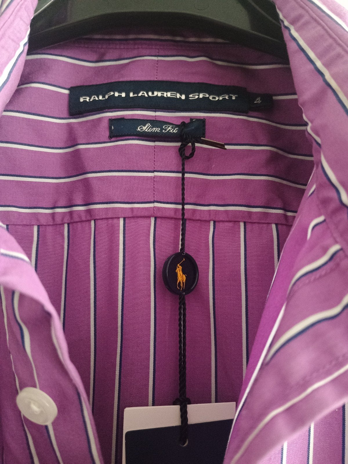 Ralph Lauren shirt mt4 (S), Polo ralph lauren, Paars, Nieuw, Ophalen of Verzenden